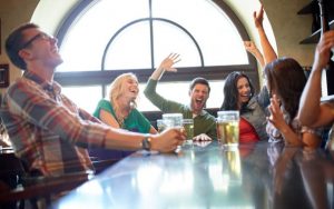 Fast med alkoholfri øl.