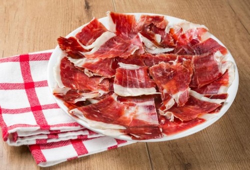 skinken indeholder få kalorier