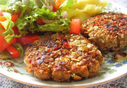 Lentil burger