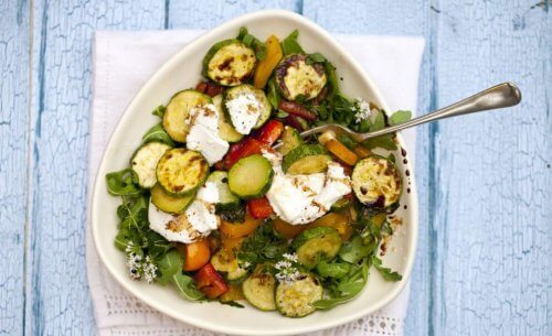 Lun squash salat