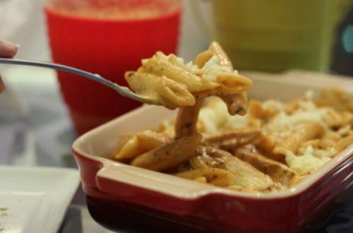 ret med pasta og ost