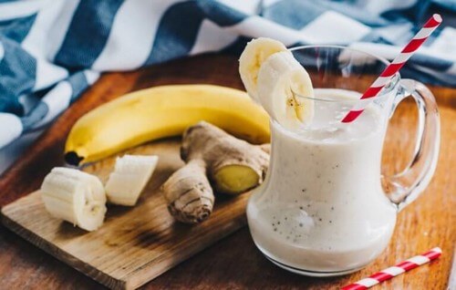 Banansmoothies har en lækker og cremet tekstur