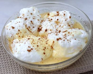 dessert med æg