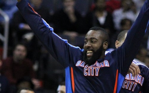 En basketball spiller fra Oklahoma City