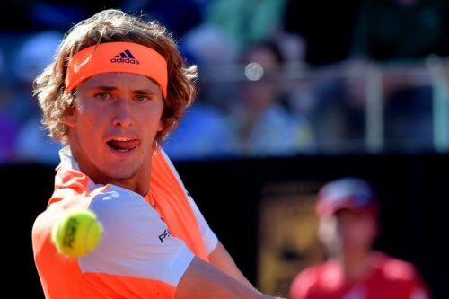 Alexander Zverev er en af de tre lovende unge tennisspillere