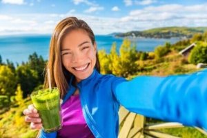 Hjemmelavede smoothies efter træning