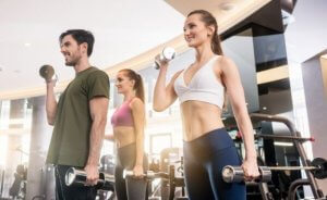 Frivægtsøvelser til vægttab