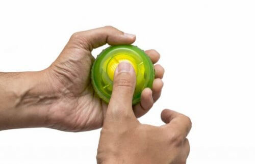 Powerball med gyroskop