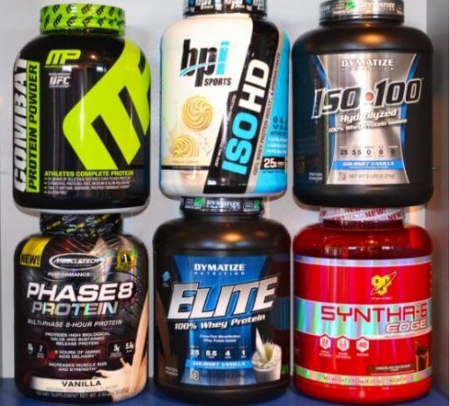 forskellige supplementer