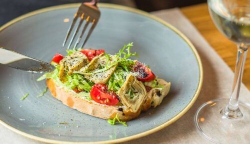 toast som vegansk morgenmad