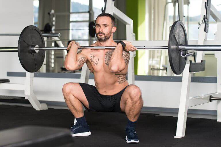 mand der laver front squat