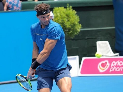 Rafael Nadal fra Spanien er en fantastisk tennisspiller