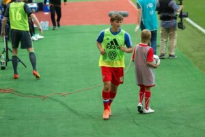 Arshavin varmer op - russiske sportsfolk
