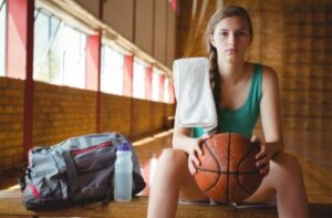 Kosten hos basketballspillere