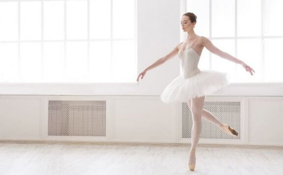 kvindelig balletdanser