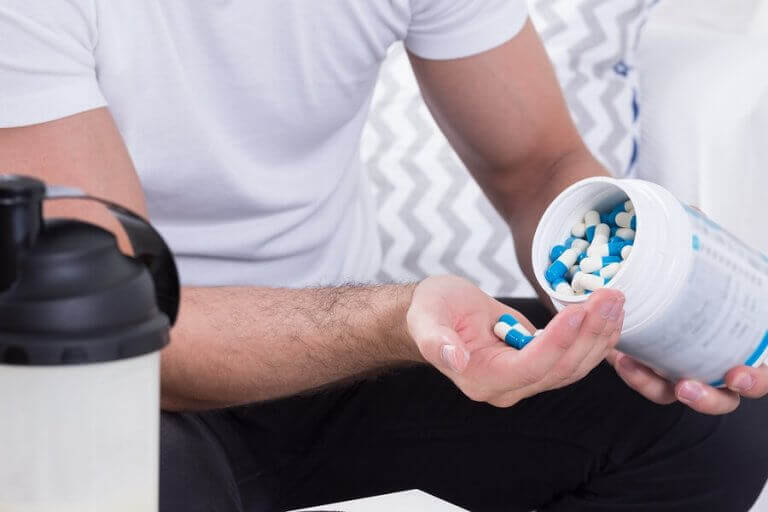 atlet der tager piller