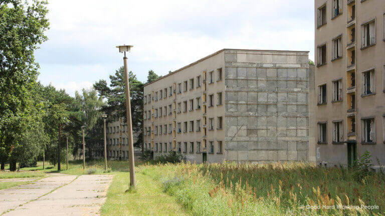 en af de gamle olympiske landsbyer