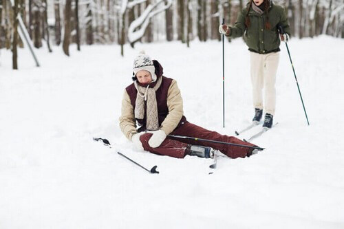 6 tips til at undgå knæskader på skituren