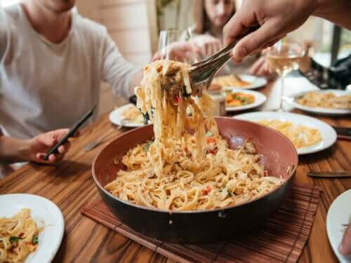 folk der spiser pasta