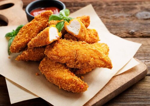 friturestegt kylling