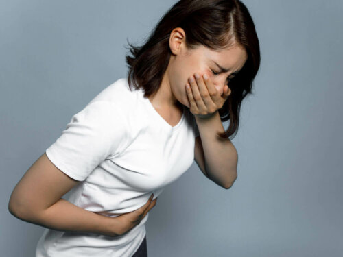 kvinde der har det dårligt