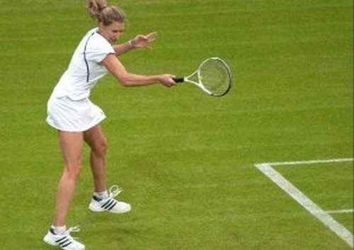 Graf på tennisbanen