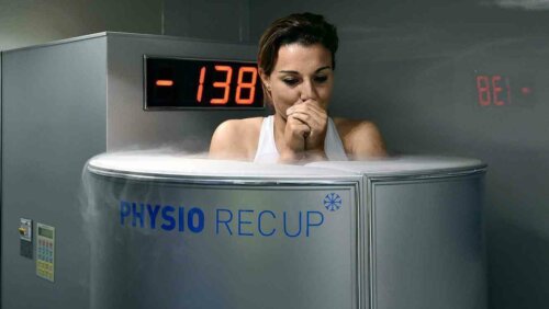 kryosauna som en af de mest populære teknikker i fysioterapi
