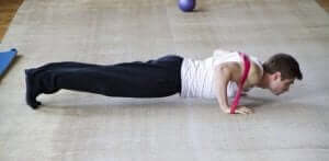 mand der laver push-ups