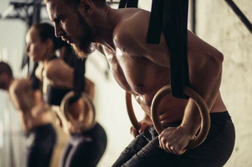 folk der træner i ringe