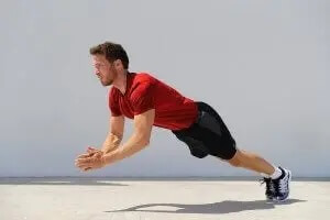 push-up med hop